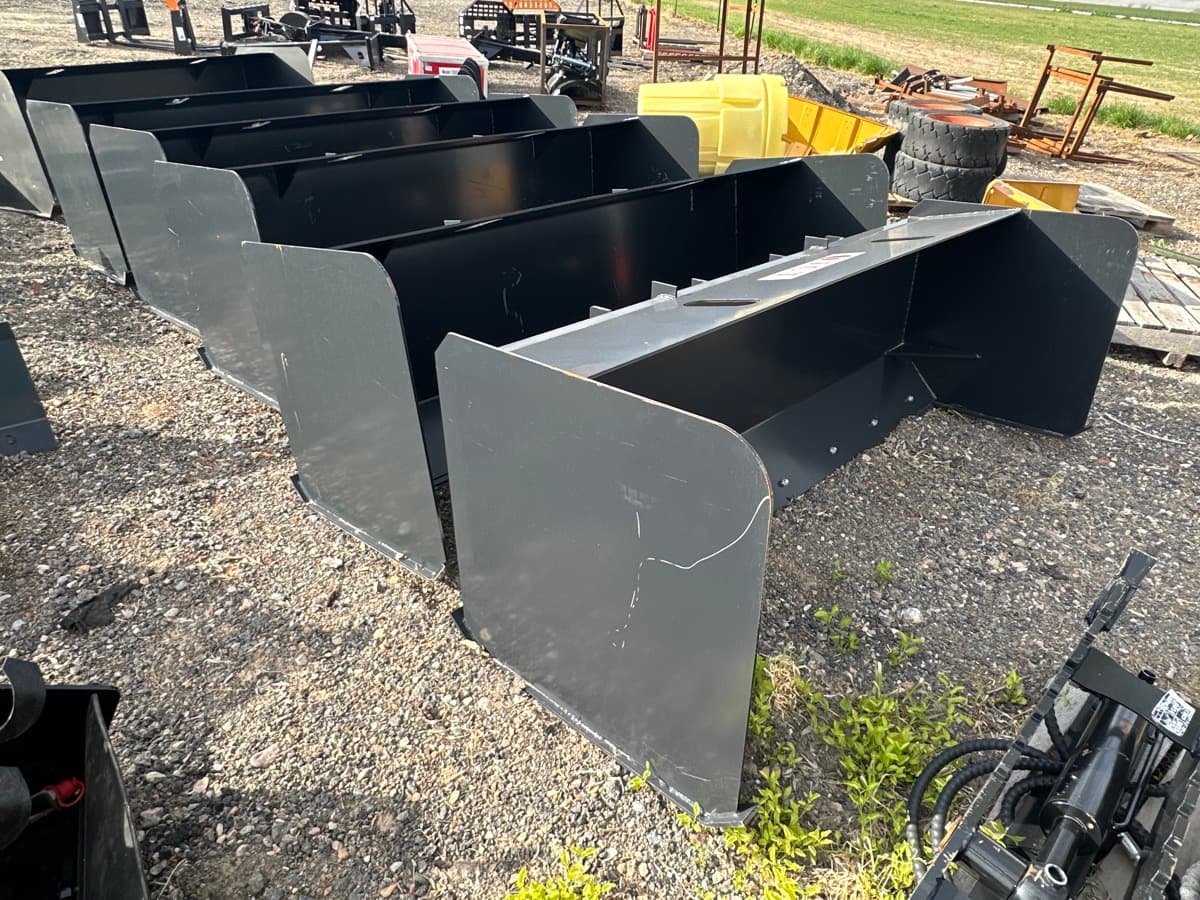 Skid Steer Snow Push Box